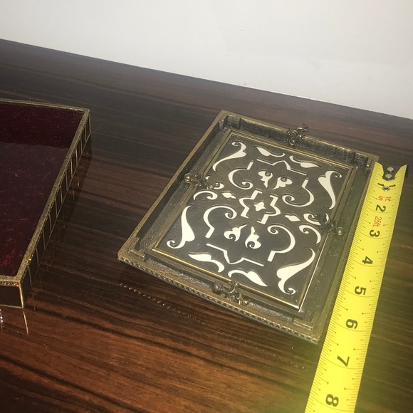 Rare Jay Strongwater Swarovski vanity Box Frame 🤎 - Picture 8 of 17